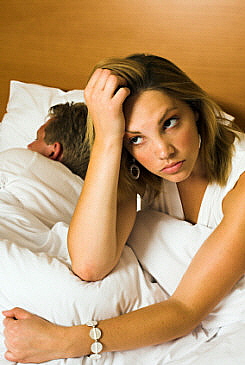 Couple in bed