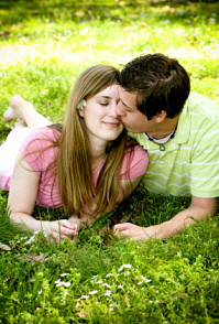 Couple in Field