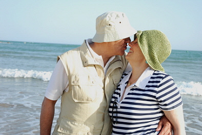 Couple on the beach